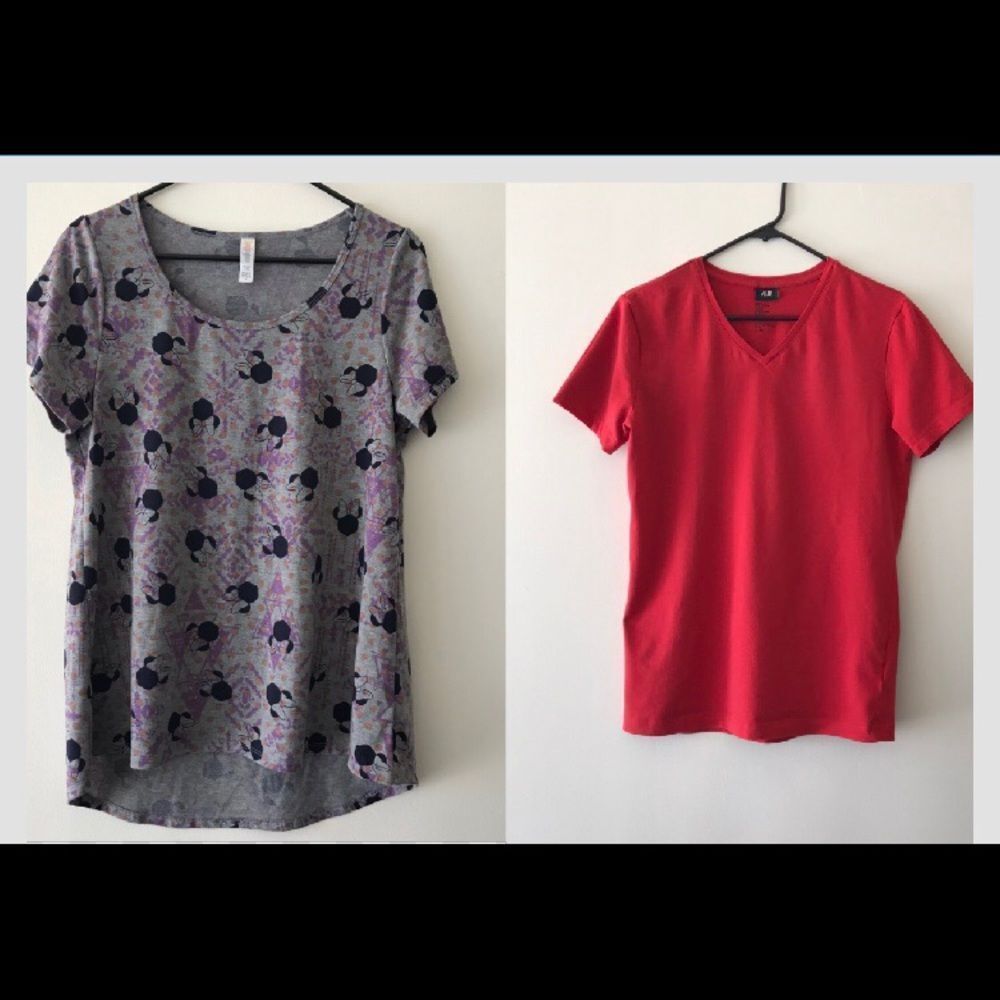 LULAROE AND H&M shirts
